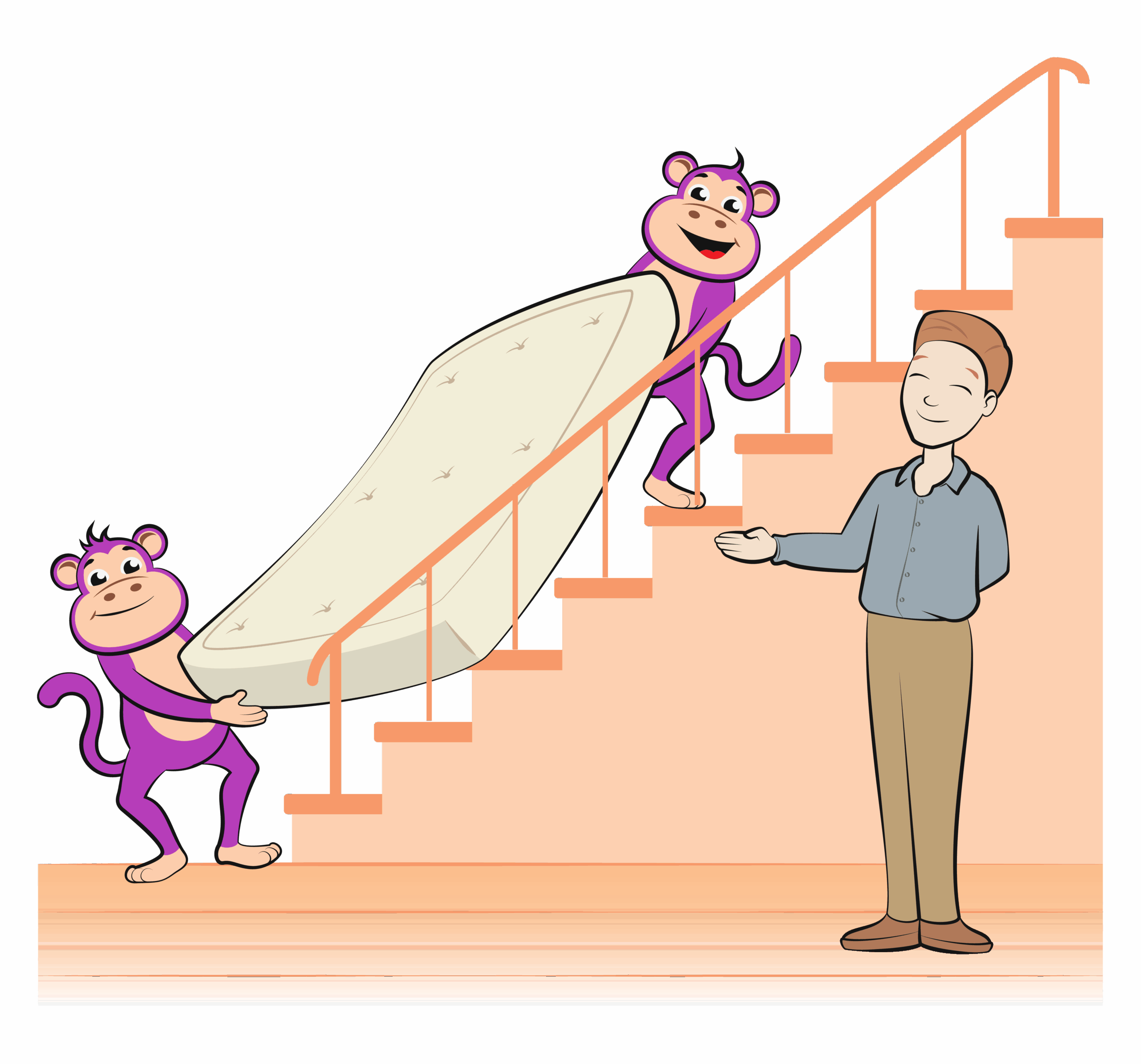 monkeys mattress-01